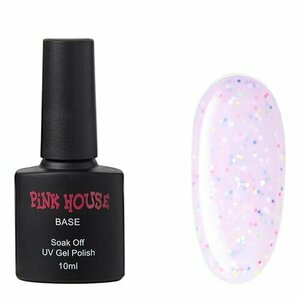Pink House, Цветная база с конфетти - Vanilla №05 (10 мл)
