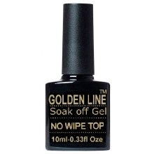 Golden Line, Top Coat - Топ без липкого слоя для гель-лака (10 мл.)