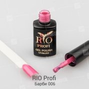 Rio Profi, Гель-лак каучуковый - Барби №06 (7мл.)