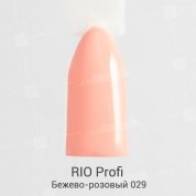 Rio Profi, Гель-лак каучуковый - Бежево-розовый №29 (7мл.)