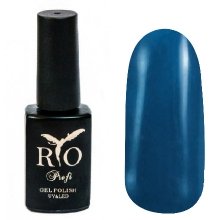 Rio Profi, Гель-лак каучуковый - Синий №105 (7мл.)