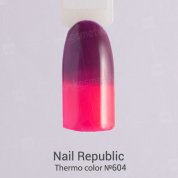 Nail Republic, Гель-лак - Thermo color №604 (10 мл.)