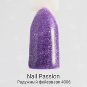 Nail Passion, Гель-лак - Радужный фейерверк 4006 (10 мл.)