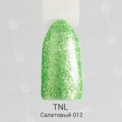 TNL, Гель-лак Glitter №12 - Салатовый (10 мл.)
