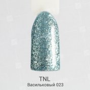 TNL, Гель-лак Glitter №23 - Васильковый (10 мл.)