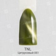 TNL, Гель-лак Кошачий глаз №51 - Цитрусовый (10 мл.)