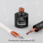 TNL, Гель-лак Кошачий глаз №52 - Персиково-оранжевый (10 мл.)