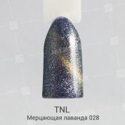 TNL, Гель-лак Magnet LUX №28 - Мерцающая лаванда (10 мл.)