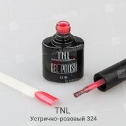 TNL, Гель-лак №324 - Устрично-розовый (10 мл.)