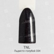 TNL, Гель-лак №334 - Льдисто-голубой (10 мл.)