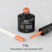 TNL, Гель-лак №335 - Оранжевое настроение (10 мл.)