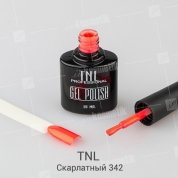 TNL, Гель-лак №342 - Скарлатный (10 мл.)
