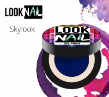 Look Nail, Гель-краска - Skylook (Синий, 5 ml)