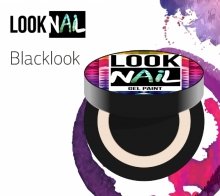 Look Nail, Гель-краска - Blacklook (Черная, 5 ml)