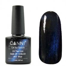 Canni, Cat Eye Top Coat - Магнитное верхнее покрытие №02 (7.3 мл)