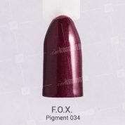 F.O.X, Гель-лак - Pigment №034 (6 ml.)