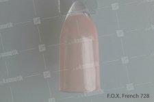 F.O.X, Гель-лак - French №728 (6 ml.)