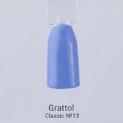 Grattol, Гель-лак Light Blue №13 (9 мл.)