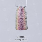 Grattol, Гель-лак - Galaxy Garnet №003 (9 мл.)