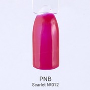 PNB, Гель-лак цвет №012 Scarlet (8 мл.)