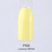 PNB, Гель-лак цвет №034 Lemony (8 мл.)