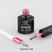 TNL, Гель-лак Glitter №48 - Пурпур (10 мл.)