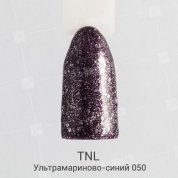 TNL, Гель-лак Glitter №50 - Ультрамариново-синий (10 мл.)
