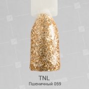 TNL, Гель-лак Glitter №59 - Пшеничный (10 мл.)