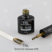 TNL, Гель-лак Кошачий глаз №59 - Золотая пальма (10 мл.)