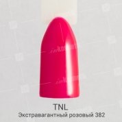 TNL, Гель-лак №382 - Экстравагантный розовый (10 мл.)