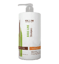 Ollin, Basic Line - Шампунь для волос с экстрактом листьев камелии (750 мл.)