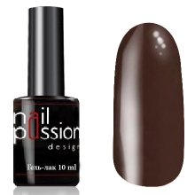 Nail Passion, Гель-лак - Горький шоколад 2109 (10 мл.)