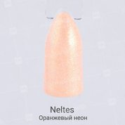NelTes, Зеркальный блеск (Оранжевый неон, мелкий помол)