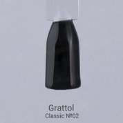 Grattol, Гель-лак Black №02 (9 мл.)