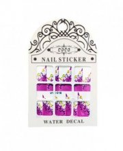 Coco, Nail Sticker - Слайдер-дизайн LW-018