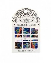 Coco, Nail Sticker - Слайдер-дизайн LW-026