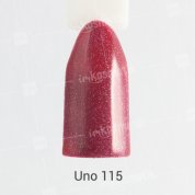 Uno, Гель-лак Raspberry Breeze - Малиновый бриз №115 (12 мл.)