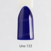 Uno, Гель-лак Royal Blue - Королевский синий №122 (12 мл.)