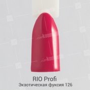 Rio Profi, Гель-лак каучуковый - Экзотическая фуксия №126 (7 мл.)