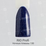 Rio Profi, Гель-лак каучуковый - Ночные Алмазы №130 (7 мл.)