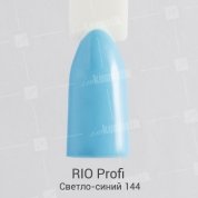 Rio Profi, Гель-лак каучуковый - Светло-синий №144 (7 мл.)