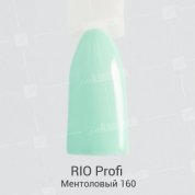 Rio Profi, Гель-лак каучуковый - Ментоловый №160 (7 мл.)