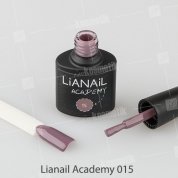 Lianail, Гель-лак Academy - Темный красновато-серый №15 (10 мл.)