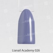 Lianail, Гель-лак Academy - Серовато-фиолетовый №26 (10 мл.)