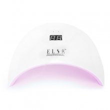 Elsa Professional, LED-UV Лампа Evolution с дисплеем 24W - Белая с розовым