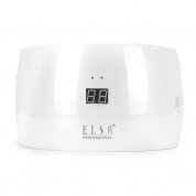 Elsa Professional, LED-UV Лампа Evolution с дисплеем 24W - Белая с розовым