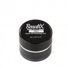 Beautix, Гель-краска для дизайна - Белая №001 (5 гр.)