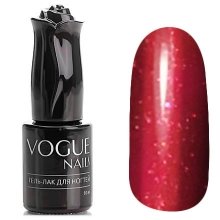 Vogue Nails, Гель-лак - Искристый красный №759 (10 мл.)