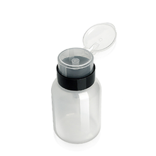 ruNail, Помпа для жидкости из прозрачного пластика №0665 (200 мл.)