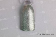 F.O.X, Гель-лак - Platinum 001 (6 ml.)